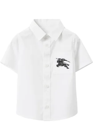 Burberry Equestrian Knight-motif shirt
