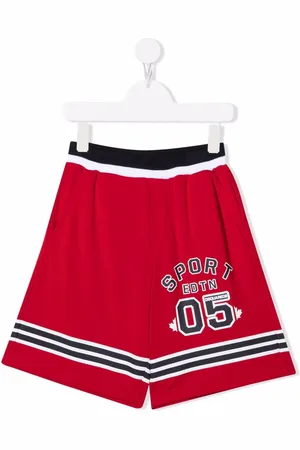 Dsquared2 Sport-print track shorts