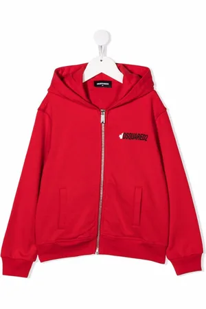 Dsquared2 Logo-print zip-up hoodie