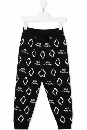MARCELO BURLON All-over logo-print track pants