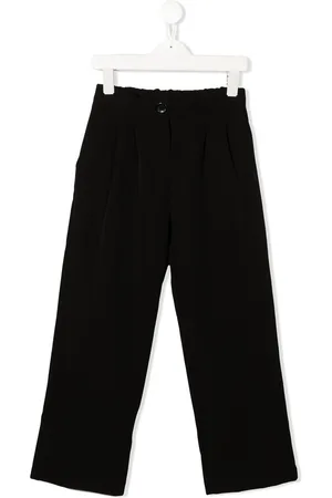Pinko Embroidered-logo detail trousers