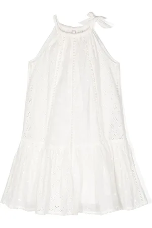 ZIMMERMANN Broderie-anglaise sleeveless dress