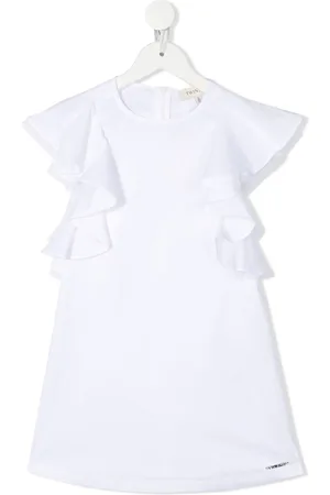 Twin-Set Ruffle-trim detail dress