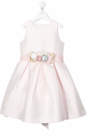Mimilù Flower-applique detail dress