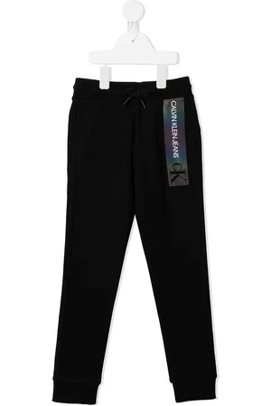 Calvin Klein Iridescent logo print joggers