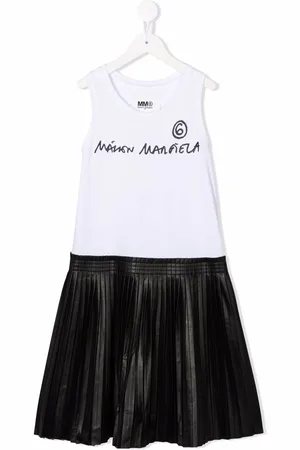 Maison Margiela Logo-print flared T-shirt dress
