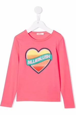 Billieblush Graphic-print long-sleeved T-Shirt
