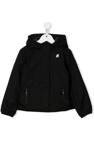 K-Way Logo-print zip-up padded jacket