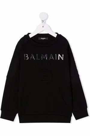 Balmain Logo cotton sweatshirt