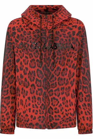 Dolce & Gabbana Leopard-print hooded jacket