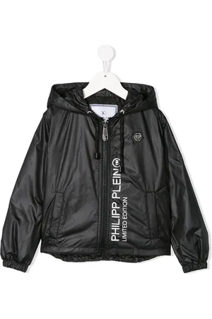 Philipp Plein Logo hooded jacket