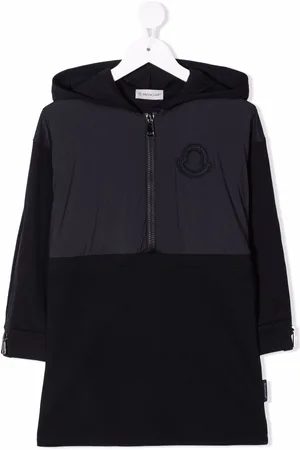 Moncler Zip-up hooded dress