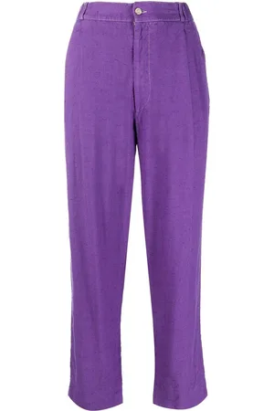 Dolce & Gabbana 1990s pleat detailing straight-legged trousers