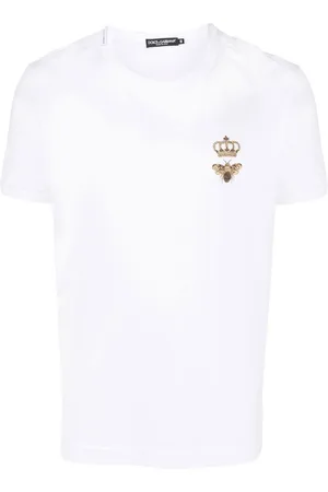Dolce & Gabbana Embroidered cotton T-shirt