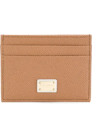 Dolce & Gabbana Logo-tag leather card holder