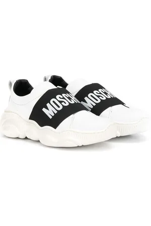Moschino Logo strap sneakers