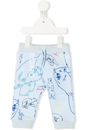 Kenzo Logo-print knitted track pants