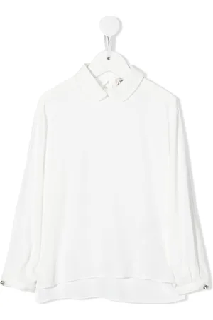Simonetta Long-sleeved polo shirt
