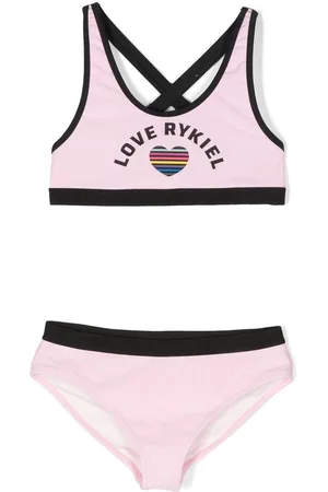 Sonia Rykiel Enfant Logo-print bikini set
