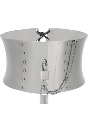 Dolce & Gabbana Padlock-detail corset belt