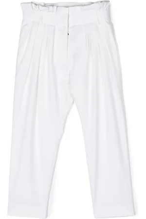 Balmain Pleat-detail wool trousers