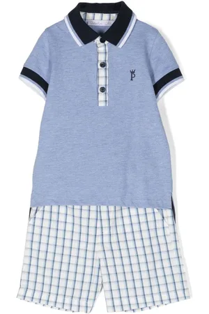 PATACHOU Polo-collar short set