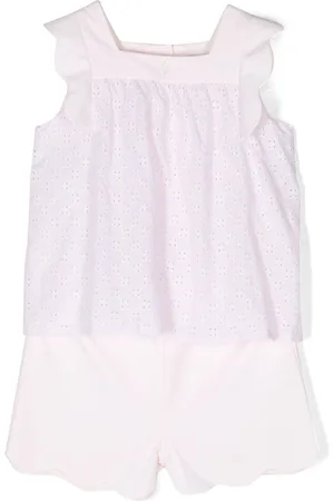 PATACHOU Borderie anglaise short set