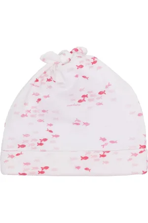 Emporio Armani Fish-print cotton beanie