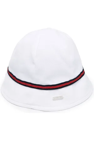 PATACHOU Striped trim piqué sun hat