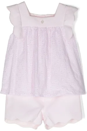 PATACHOU Scalloped-edge two-piece set
