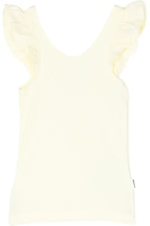 Molo Ruffled sleeveless top