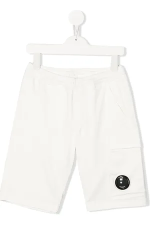C.P. Company Logo-patch track shorts