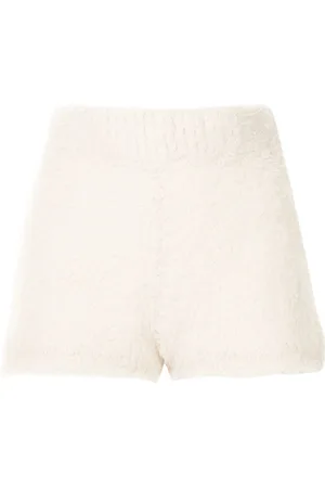 Onefifteen High-waisted knitted shorts