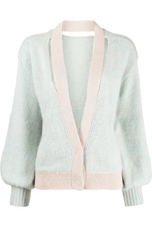 Onefifteen X Beyond The Radar contrast trim cardigan