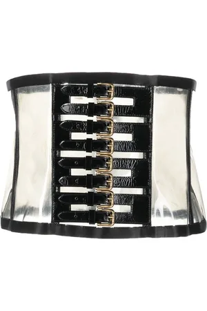 Dolce & Gabbana 2000s patent leather corset belt