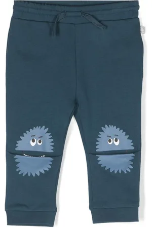 Stella McCartney Graphic-print drawstring track pants