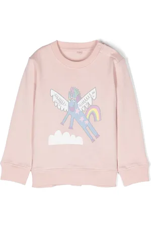 Stella McCartney Unicorn-print cotton sweatshirt