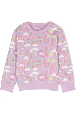 Stella McCartney Unicorn-print cotton sweatshirt
