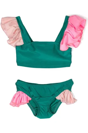 Wauw Capow by Bangbang Loretta ruffled-detail bikini