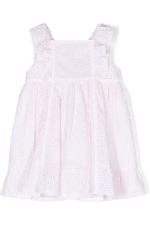 PATACHOU Embroidered sleeveless dress