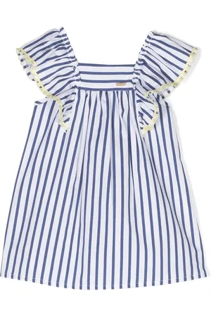 PATACHOU Striped cotton dress
