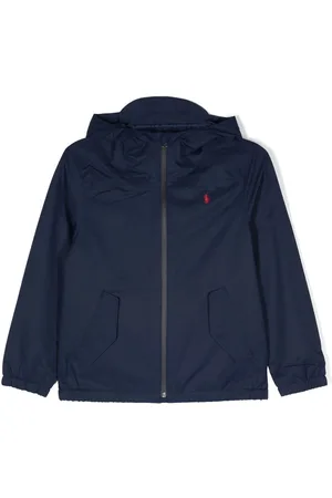 Ralph Lauren Logo-print zip-up hooded jacket