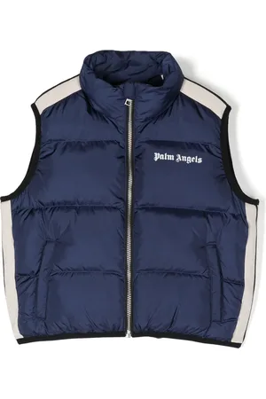 Palm Angels Logo-print padded gilet