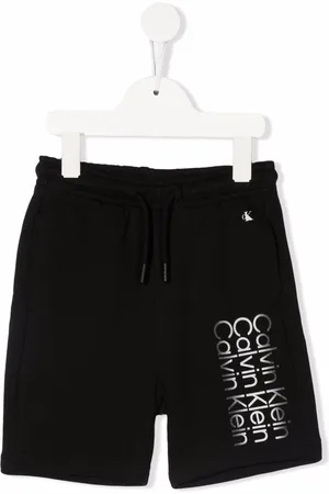 Calvin Klein Logo-print cotton track shorts