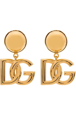 Dolce & Gabbana DG Logo clip-on earrings