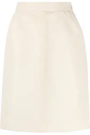 CHANEL 1990s high-waisted straight skirt