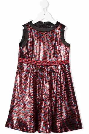 VERSACE Sequin-embellished dress