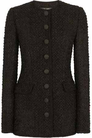Dolce & Gabbana Single-breasted tweed jacket