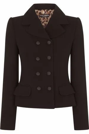 Dolce & Gabbana Double-breasted virgin wool blazer