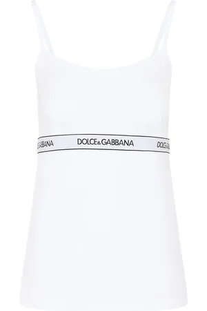 Dolce & Gabbana Logo-waistband tank top